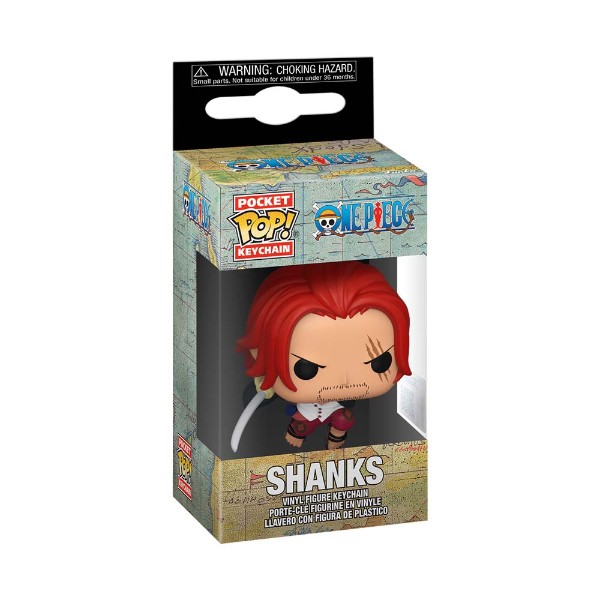 One Piece - Shanks Pocket Pop! Keyring - Packshot 2