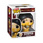Mortal Kombat - Scorpion Bitty Pop! Arcade Display Vinyl Figure - Packshot 4