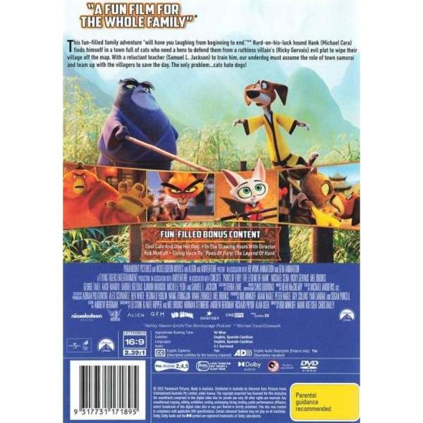 Paws of Fury: The Legend of Hank - Packshot 2