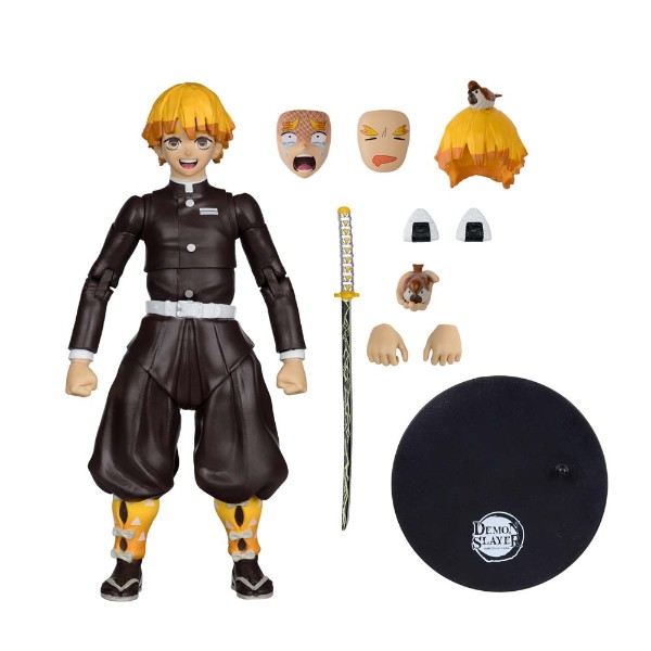 Demon Slayer - Zenitsu Agatsuma with Chuntaro (Season 3) 7" Action Figure - Packshot 5