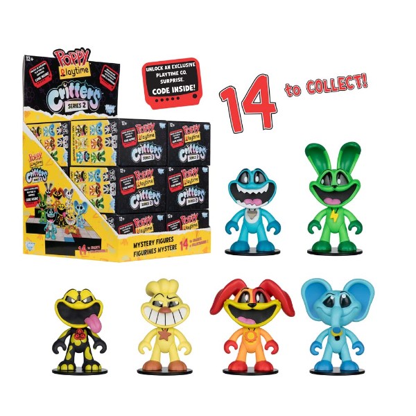 Poppy Playtime - Critters Series 2 Mini Figure Blind Box (Single Box) - Packshot 2