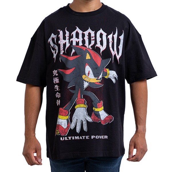 Sonic the Hedgehog - Shadow Ultimate Power Oversized T-Shirt - Packshot 1
