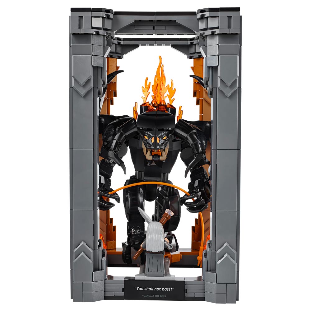 The Lord of The Rings - LEGO Icons Balrog™ Book Nook 10367 - Packshot 2