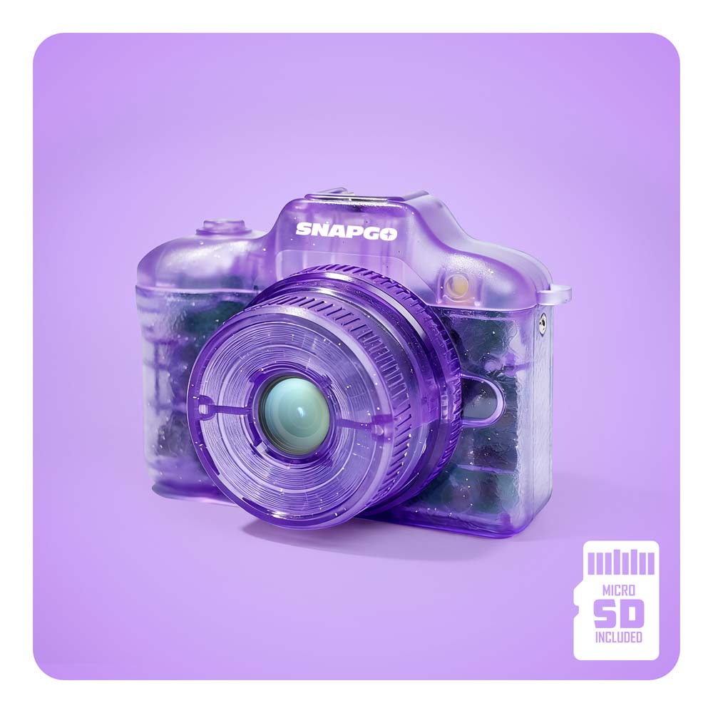 Powerwave SnapGo Mini Camera - Royale Purple - Packshot 2