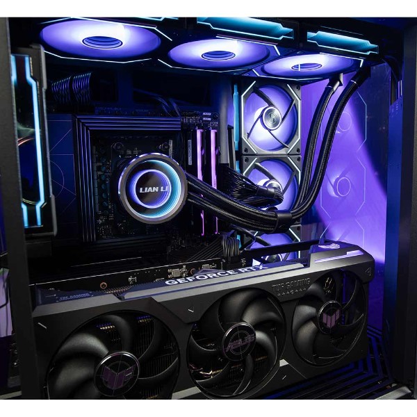 Evolve Gaming PC | ARTEMIS | RTX 5090 | Ryzen 7 9800X3D | 32GB DDR5 | 2TB Storage - Packshot 3