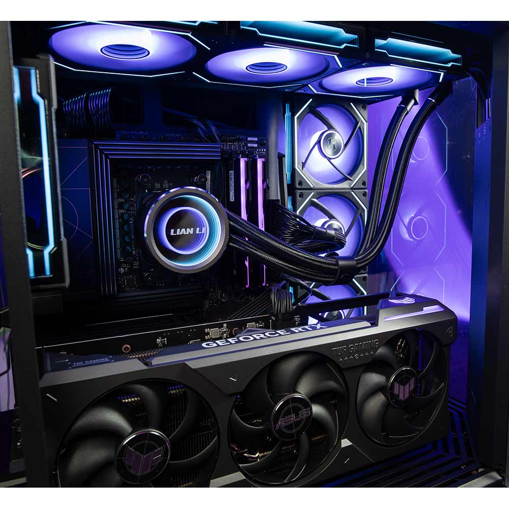 Evolve Gaming PC | ARTEMIS | RTX 5090 | Ryzen 7 9800X3D | 32GB DDR5 | 2TB Storage - Packshot 3