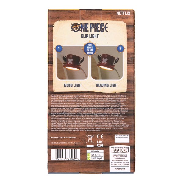 Netflix - One Piece - Tony Tony Chopper Book Light - Packshot 5