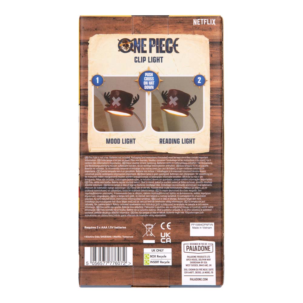 Netflix - One Piece - Tony Tony Chopper Book Light - Packshot 5