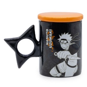 Naruto: Shippuden - Shuriken Mug with Lid