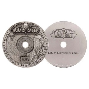 World of Warcraft - CD Rom Limited Edtion Replica