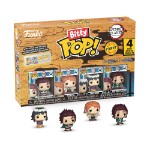 Demon Slayer - Tanjiro Kamado, Sabito, Makomo & Mystery Bitty Pop! Vinyl Figure 4-Pack - Packshot 1