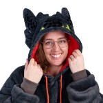 How to Train Your Dragon - Toothless Oversized Blanket Hoodie - Packshot 4