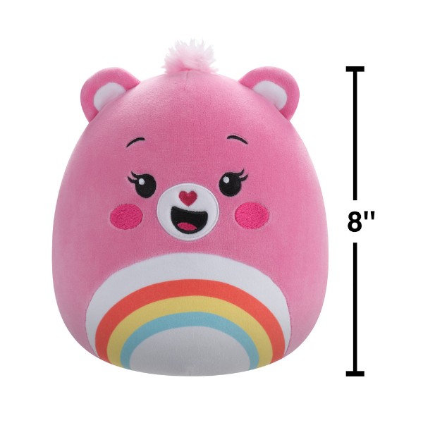 Care Bears - Cheer Bear 8" Squishmallow Plush - Packshot 5