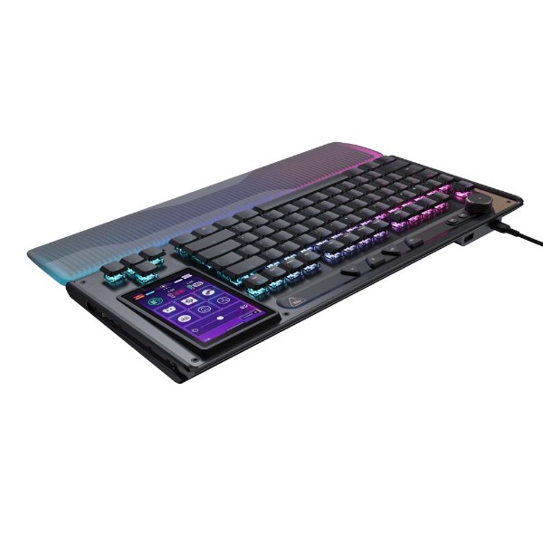 Turtle Beach - Command Series KB7 Wired Touchscreen TKL Hall-Effect Keyboard - Packshot 4