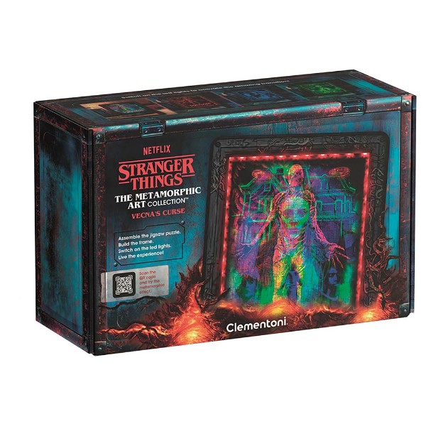 Stranger Things - Metamorphic Art Collection: Vecna's Curse 520 Piece Jigsaw Puzzle - Packshot 1