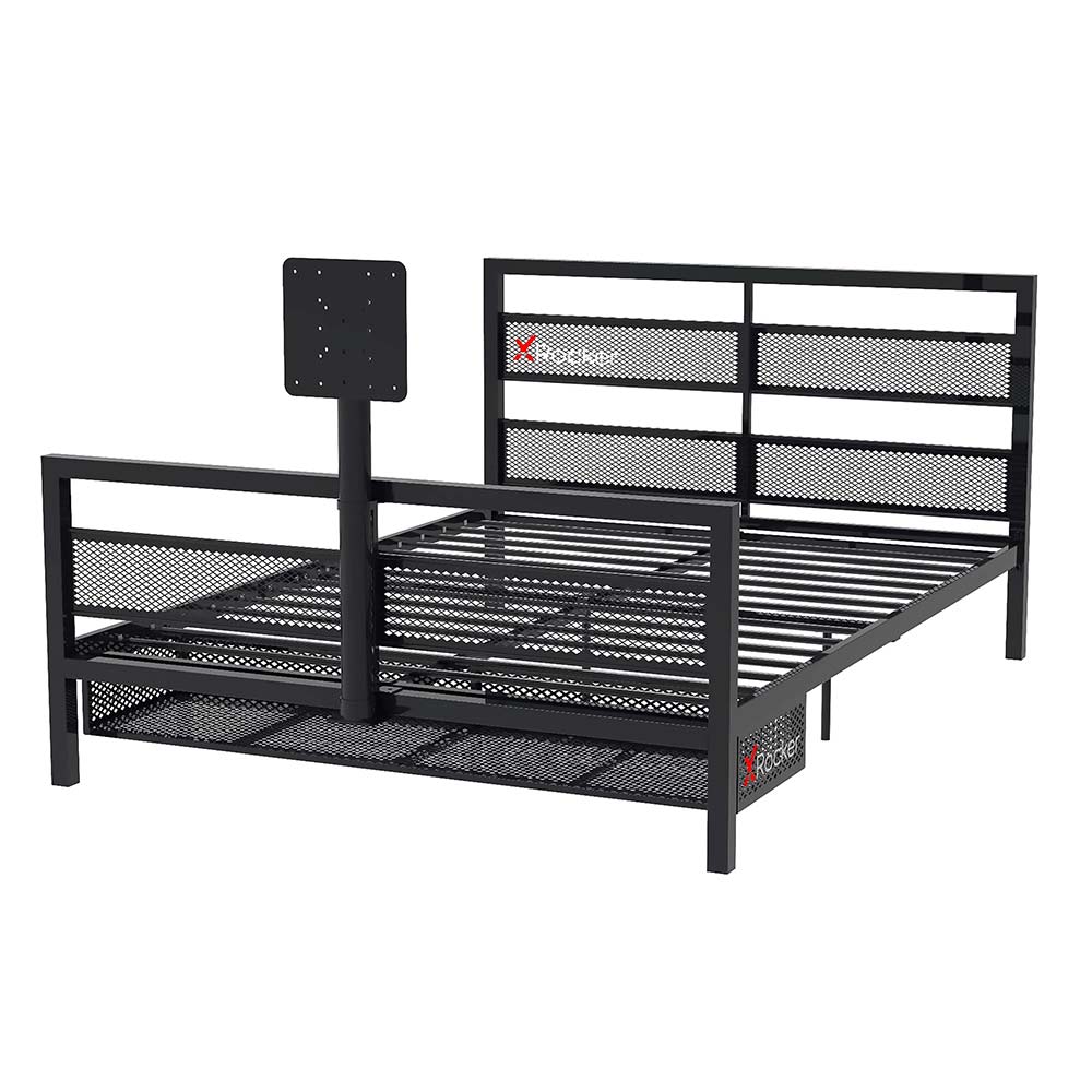 X Rocker Basecamp Double TV Vesa Mount Bed - Black - Packshot 1