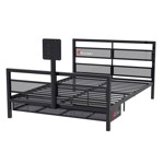 X Rocker Basecamp Double TV Vesa Mount Bed - Black - Packshot 1