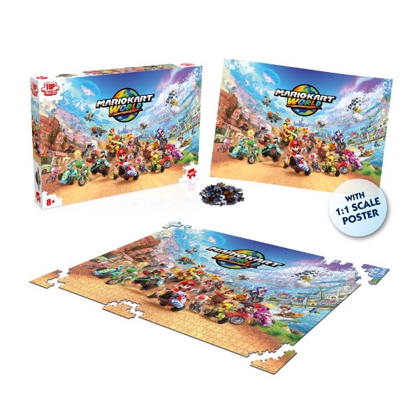 Nintendo - Super Mario - Mario Kart World 1000 Piece Jigsaw Puzzle - Packshot 4