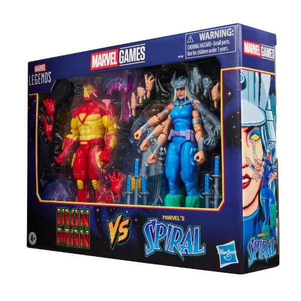 Marvel - Iron-Man vs. Marvel’s Spiral Marvel Legends Action Figure Set - Packshot 5