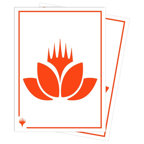 Magic: The Gathering - TCG - ULTRA PRO Mana 8 105ct Apex Deck Protector Sleeves - Lotus - Packshot 1