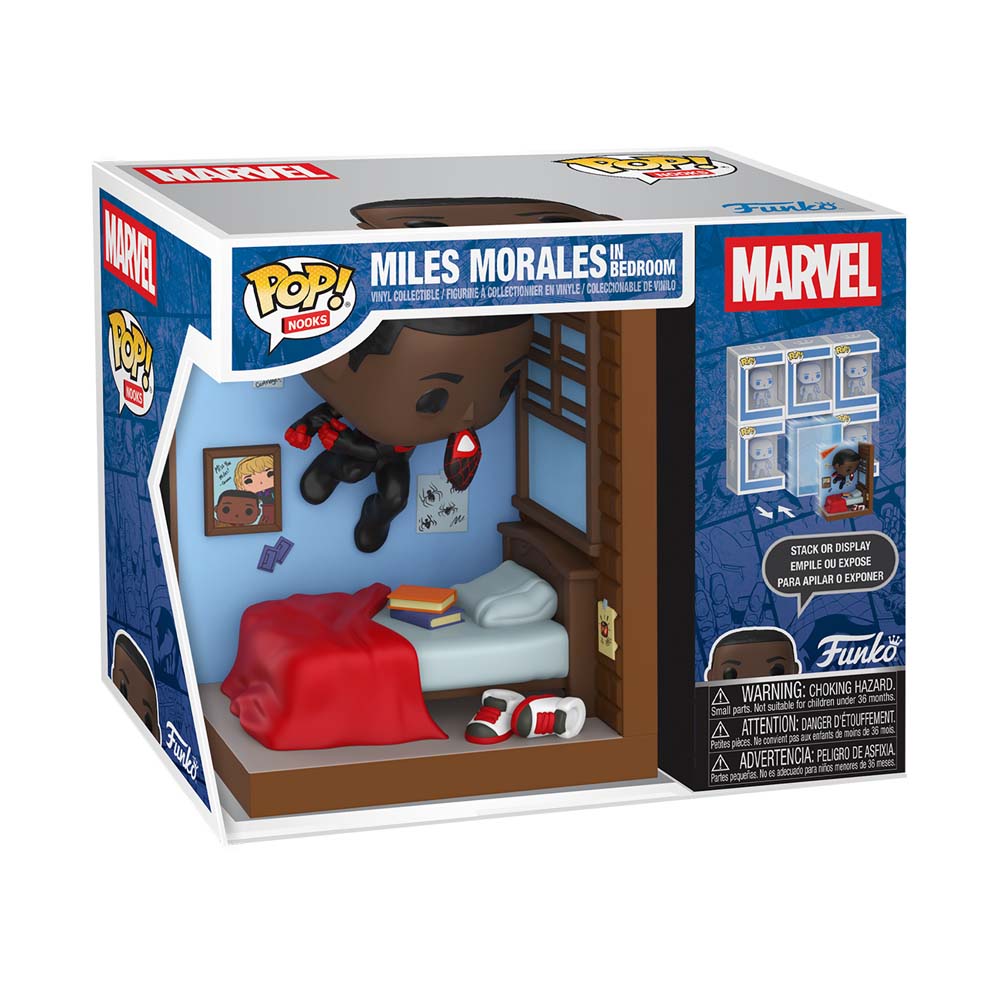 Marvel - Spider-Man - Miles Morales in Bedroom Pop! Nook - Packshot 2
