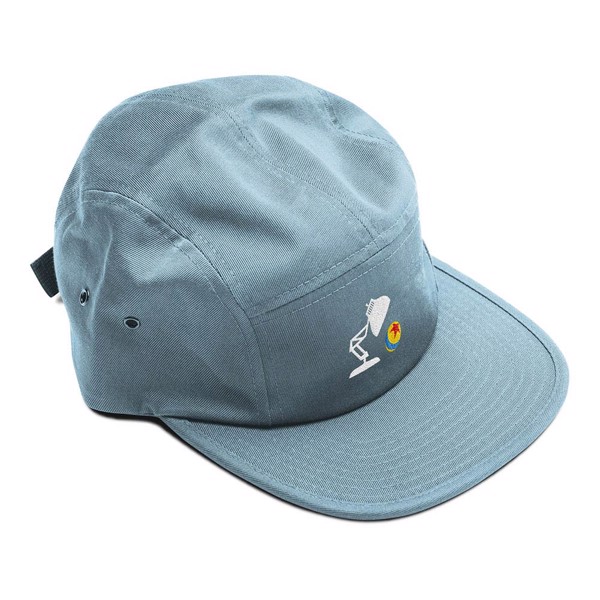 a ball cap