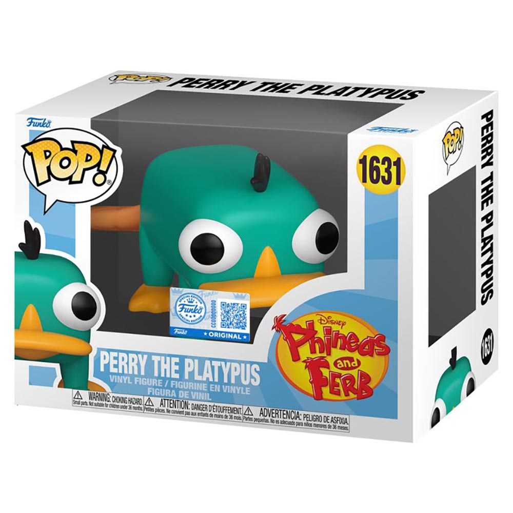 Phineas & Ferb - Perry the Platypus Pop! Vinyl Figure - Packshot 2