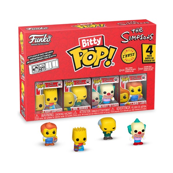 The Simpsons - Bart Bitty Pop! Vinyl 4-Pack - Packshot 1