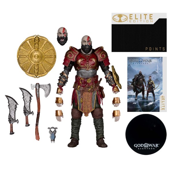 God of War - Kratos with Ares Armour Elite Edition 7" Action Figure - Packshot 5