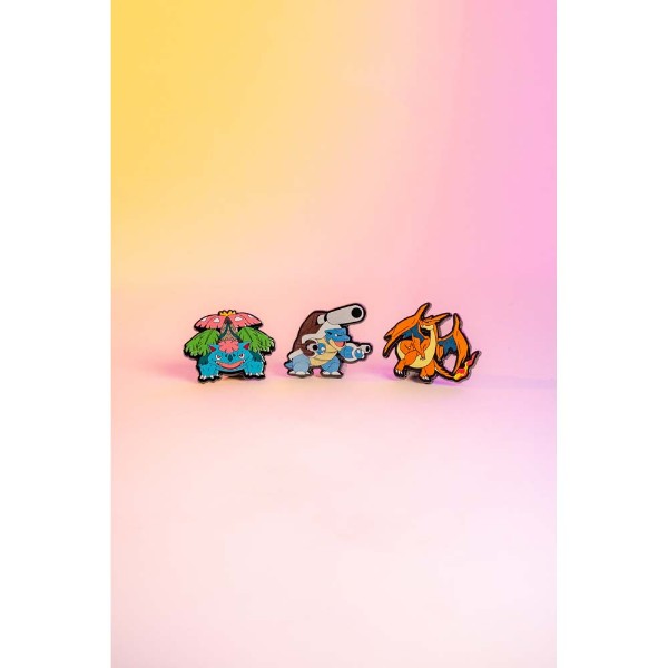 Pokemon - Mega Starters Pin 3-Pack - Packshot 2