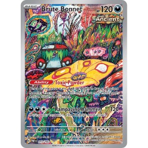 Pokemon - TCG - SV04: Paradox Rift - Brute Bonnet Holofoil 207/182 - NM/M