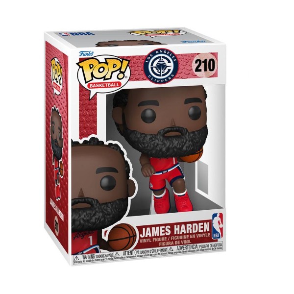 NBA - James Harden (Los Angeles Clippers) Pop! Vinyl Figure - Packshot 2