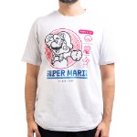 Nintendo - Super Mario Bros - Mariokart Line Art T-Shirt - Packshot 1