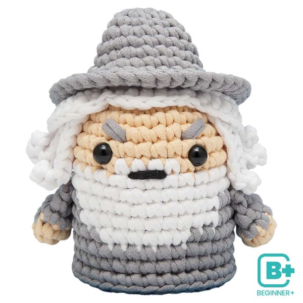 The Lord of The Rings - The WOOBLES Gandalf Crochet Kit - Packshot 1