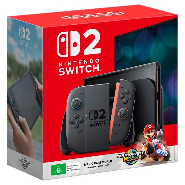 Nintendo Switch 2 + Mario Kart World Console Bundle + Pokemon