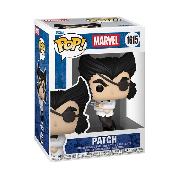 Marvel - Wolverine - Patch Pop! Vinyl Figure - Packshot 2