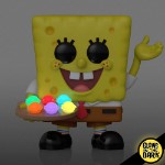 SpongeBob SquarePants - SpongeBob with Pretty Patties Glow Pop! Vinyl Figure - Packshot 2