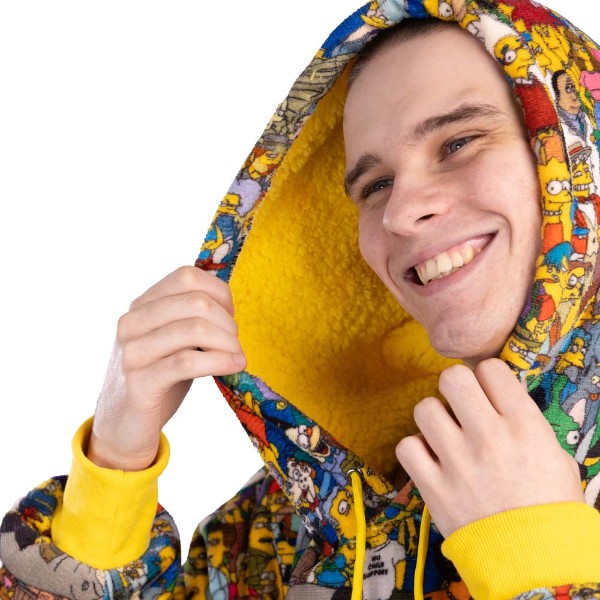 The Simpsons - Character All-Over-Print Oversized Blanket Hoodie - Packshot 2