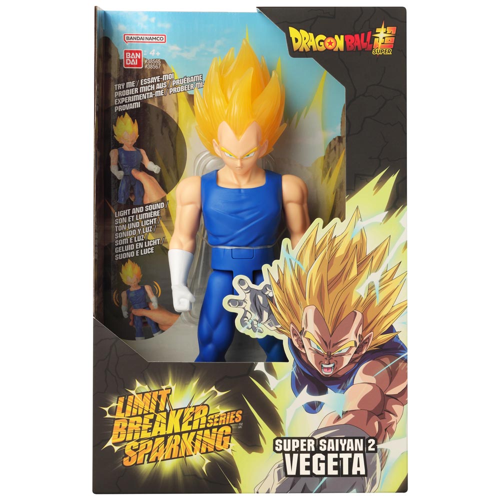 Dragon Ball Super - Super Saiyan 2 Vegeta Limit Breaker Series Sparking Figure - Packshot 6