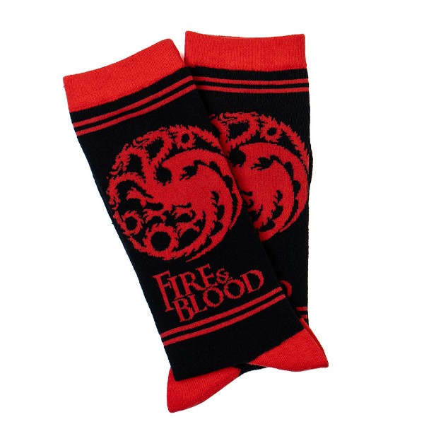 Game of Thrones - Targaryen Fire and Blood Crew Socks - Packshot 2