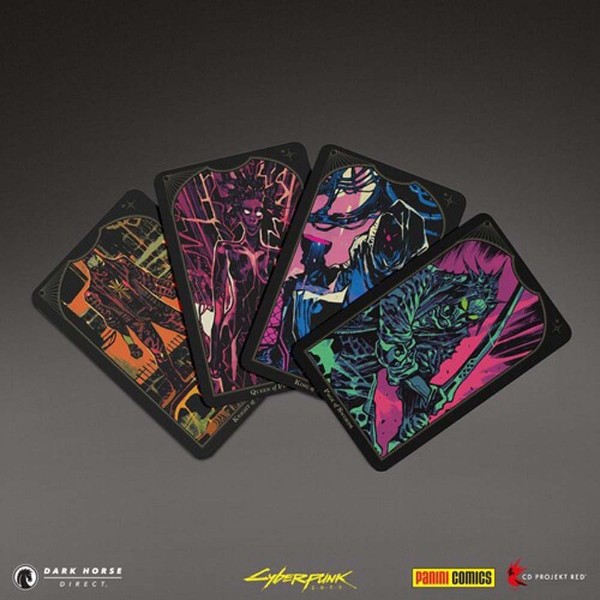 Cyberpunk 2077 - Tarot Deck & Guidebook - Packshot 3