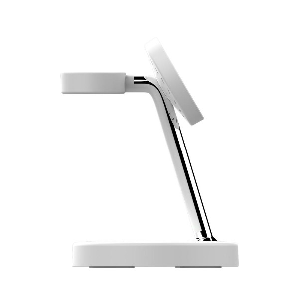 Laser 3 in 1 Wireless Charging Station - White - Packshot 6