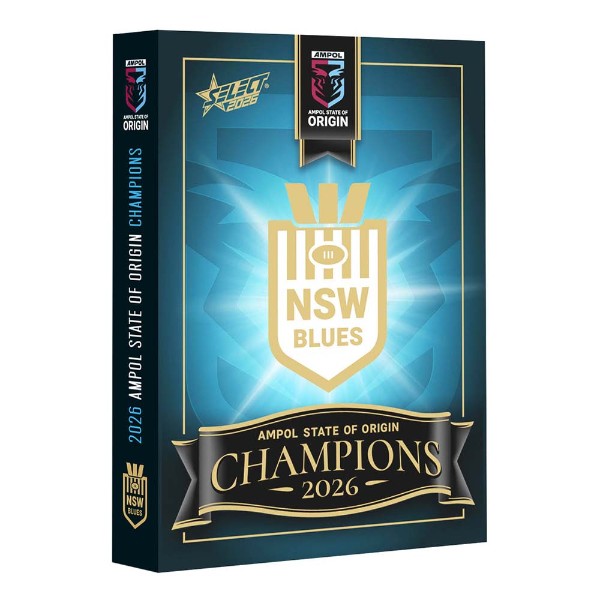 NRL - TC - 2026 State of Origin Champions Card Set - NSW Blues - Packshot 1