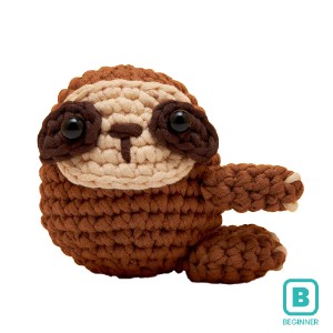 The WOOBLES - Sam the Sloth Crochet Kit