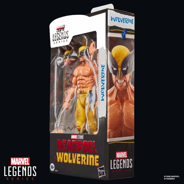 Marvel – Deadpool & Wolverine – Wolverine Shirtless Marvel Legends Action Figure - Packshot 5