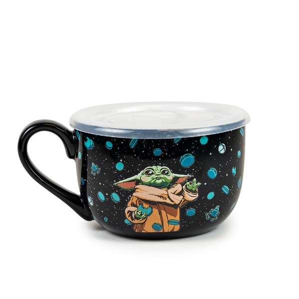 Star Wars - The Mandalorian - Grogu Galactic Snacks Soup Bowl with Lid - Packshot 2