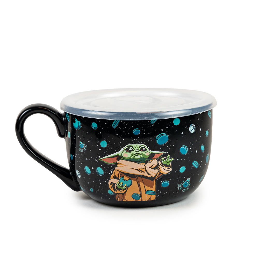 Star Wars - The Mandalorian - Grogu Galactic Snacks Soup Bowl with Lid - Packshot 2