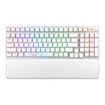 ASUS ROG - Strix Scope II 96 Wireless Keyboard (NX Snow Switch) - White - Packshot 1