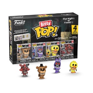 Five Nights at Freddy's - Withered Freddy Bitty Pop! Vinyl 4-Pack
