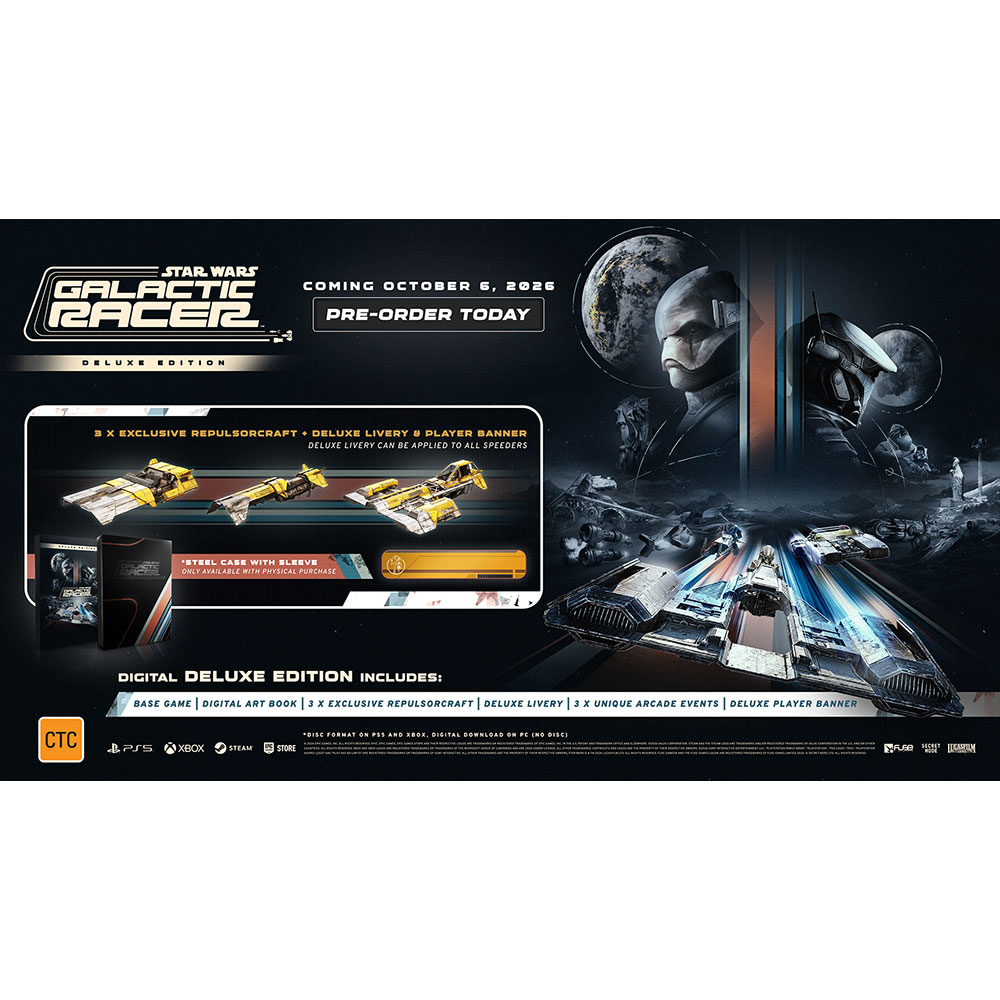Star Wars: Galactic Racer - Deluxe Edition - Packshot 2